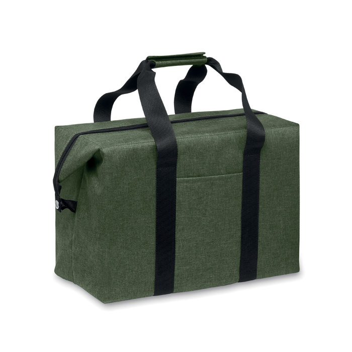 Sac publicitaire isotherme recyclé 300D rPET 3L KIRA Vert fonce